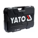 Set de scule YATO 129 piese 1/4", 3/8", 1/2" CrV CrMo