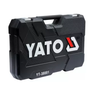   Set de scule YATO 129 piese 1/4", 3/8", 1/2" CrV CrMo