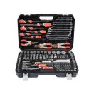 Set de scule YATO 129 piese 1/4", 3/8", 1/2" CrV CrMo