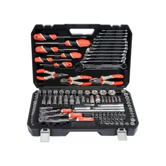   Set de scule YATO 129 piese 1/4", 3/8", 1/2" CrV CrMo