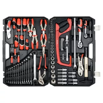 Set de scule YATO 79 piese 1/4", 1/2" CrV CrMo