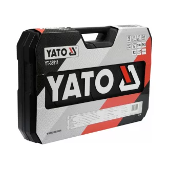 Set de scule YATO 79 piese 1/4", 1/2" CrV CrMo