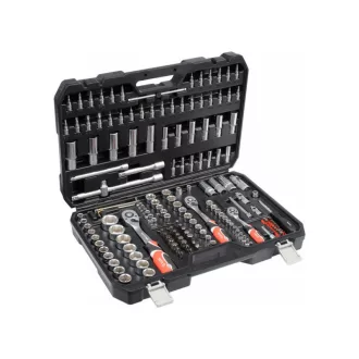   YATO Set chei tubulare 173 piese 1/4", 3/8", 1/2" CrV