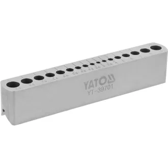 YATO Șablon pentru găurire perpendiculară 3-9,5 mm