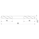 YATO Burghiu elicoidal cu două capete 5,0 x 62/16 mm HSS