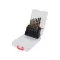 YATO Set de burghie elicoidale din 19 piese 1-10 mm HSS Co