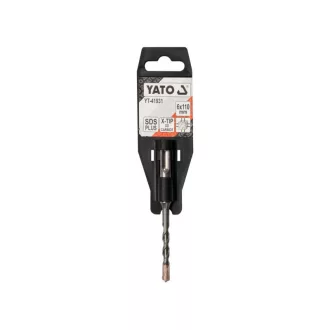   YATO Burghiu pentru stâncă 6 x 110/50 mm cu patru tăișuri SDS-Plus