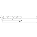 YATO Burghiu pentru rocă 14 x 180/120 mm cilindric