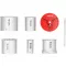 YATO Set burghie pentru găurit cu carbură 33-83 mm