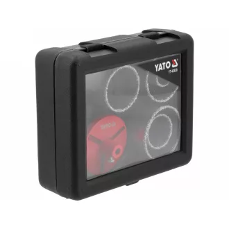 YATO Set burghie pentru găurit cu carbură 33-83 mm