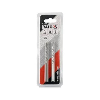   YATO Burghiu pentru centrare, pentru tăietor circular 8 x 95 mm (2 buc)