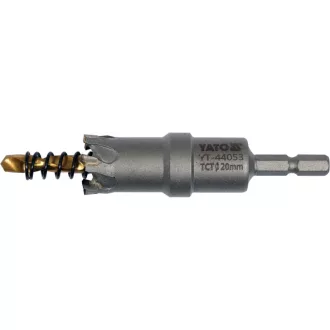 YATO Tăietor circular 20 mm TCT cu prindere bit