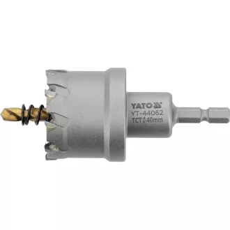 YATO Tăietor circular 40 mm TCT cu prindere