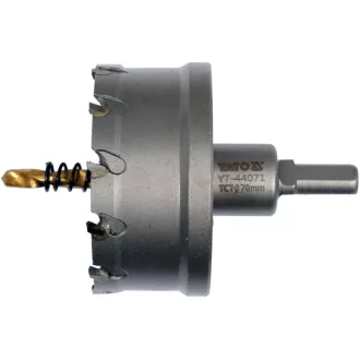 YATO Decupator circular 70 mm TCT cu prindere bit