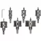 YATO Set de decupatoare circulare 6 piese 22-65 mm TCT
