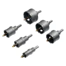 YATO Set de decupatoare circulare 6 piese 22-65 mm TCT