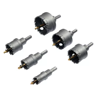 YATO Set de decupatoare circulare 6 piese 22-65 mm TCT