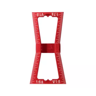 YATO Șablon de coadă de rândunică din aluminiu