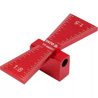 Șablon de coada de rândunică YATO din aluminiu