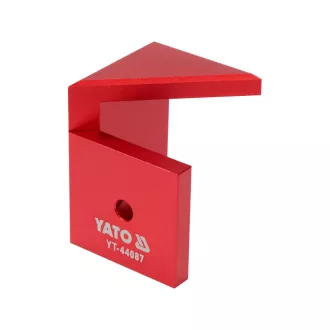   YATO Șablon de măsurare pentru tâmplărie 60 x 45 x 45 mm aluminiu