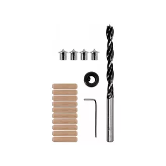 YATO Set de dibluri 8 mm 17 piese