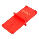 YATO Șablon pentru găurire balamale 85 x 40 x 22 mm