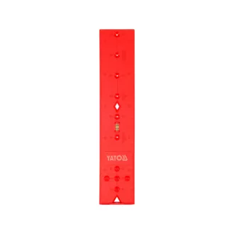  YATO Șablon de găurire pentru balamale 270 x 55 x 3,6 mm cu libelă