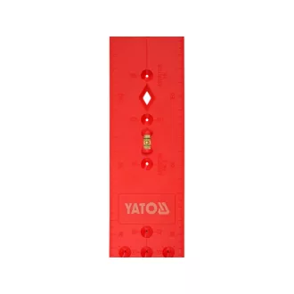   YATO Șablon de găurire pentru balamale 270 x 55 x 3,6 mm cu libelă