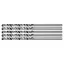 YATO Burghiu cu șurub 2,5 x 57/30 mm inox HSS Premium (5 buc)