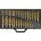 YATO Set de burghie elicoidale 300 de piese 1-10 mm HSS Tit