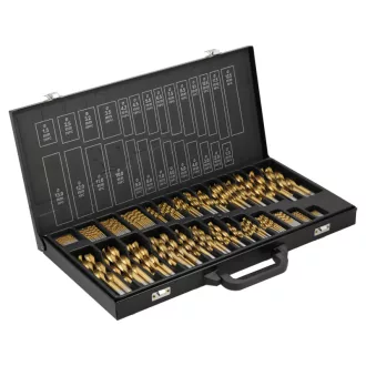 YATO Set de burghie elicoidale 300 de piese 1-10 mm HSS Tit