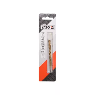 YATO Burghiu elicoidal 6,0 x 93/57 mm HSS-TiN