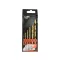 YATO Set de burghie în spirală 6 piese 2-8 mm HSS-TiN