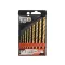 YATO Set de burghie elicoidale 10 buc 1-10 mm HSS-TiN