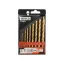 YATO Set de burghie elicoidale 10 buc 1-10 mm HSS-TiN