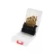 YATO Set de burghie elicoidale 19 piese 1-10 mm HSS-TiN