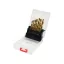 YATO Set de burghie elicoidale 19 piese 1-10 mm HSS-TiN
