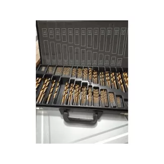 YATO Set de burghie elicoidale 190 piese 1-13 mm HSS-TiN