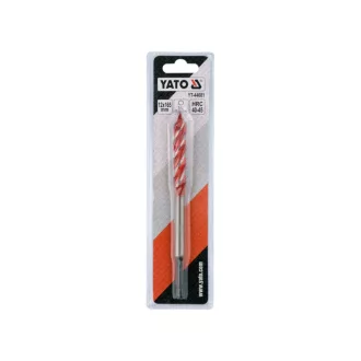 YATO Burghiu pentru lemn 12 x 165 mm cu prindere bit
