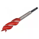 Burghiu pentru lemn YATO 20 x 165 mm cu prindere pentru bit