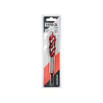 YATO Burghiu pentru lemn 22 x 165 mm cu prindere tip bit
