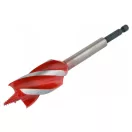 Burghiu pentru lemn YATO, 28 x 165 mm, cu prindere hexagonală