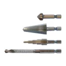 Set multiplu de burghiu YATO Step cu suport din 4 piese