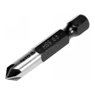   YATO Scufundare conică pentru metal HSS cu prindere de 6,3 mm