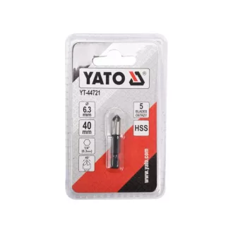   YATO Scufundare conică pentru metal HSS cu prindere de 6,3 mm
