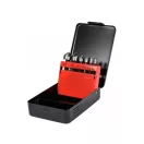 Set de freze YATO pentru metal 6 piese (6,3-8,3-10,4-12,4-16,5-20,5 mm) HSS cu suport pentru biți