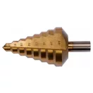 Burghiu pas YATO 10-45 mm 8 trepte HSS nitrura de titan