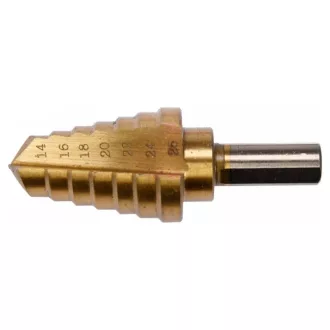 Burghiu pas YATO 14-26 mm 7 trepte HSS nitrura de titan