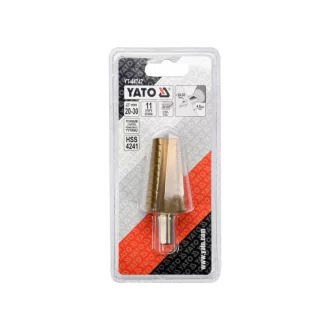 YATO Burghiu pas 20-30 mm 11 trepte HSS nitrura de titan