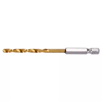   YATO Burghiu elicoidal 4,5 x 100/47 mm HSS-TiN cu prindere pentru bit